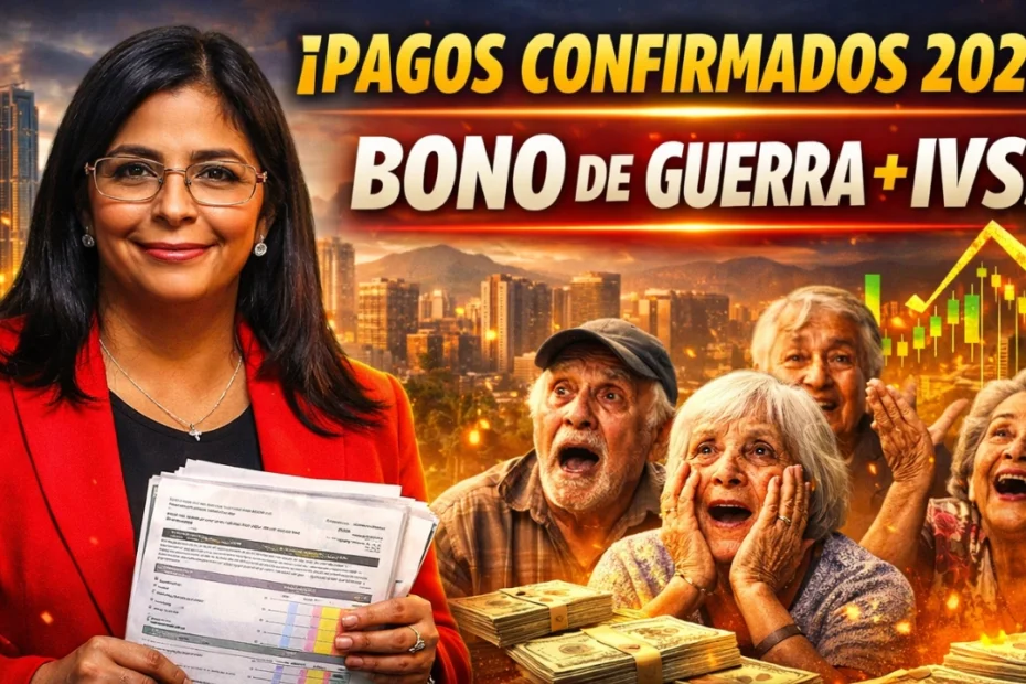 Aumento del IVSS y Bono de Guerra en 2026 - Pagos Alcanzan más de 3.500 Bolívares