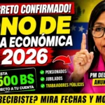 Bono de Guerra Económica 2026 - El pago Sorpresa que Ayuda a Miles (hasta 1.500 Bs)