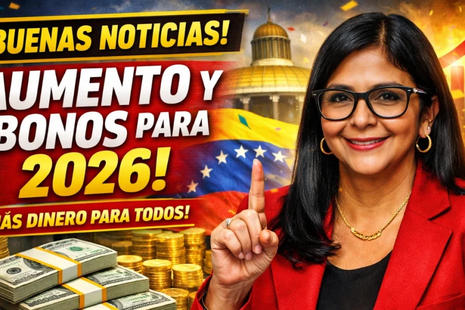 Excelentes Noticias Para Empleados Públicos en 2026 - Bonos y Aumento Salarial Confirmados