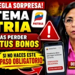 Nueva Regla del Sistema Patria 2026 - Evita Perder Todos tus Bonos con Este Paso Obligatorio