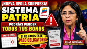 Nueva Regla del Sistema Patria 2026 - Evita Perder Todos tus Bonos con Este Paso Obligatorio